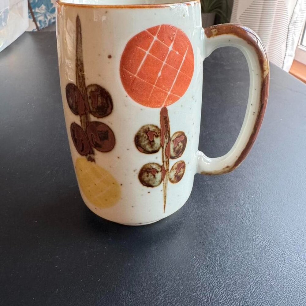 Mid-Century Style Ceramic Mug